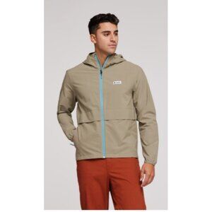Cotopaxi Viento Travel Jacket Size Medium Men's Windbreaker Hood Pockets EUC Per